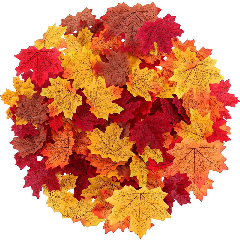 Sphagnum Moss Dry - 50/100/200 Stuks Kunstmatige Esdoorn Bladeren Herfst
