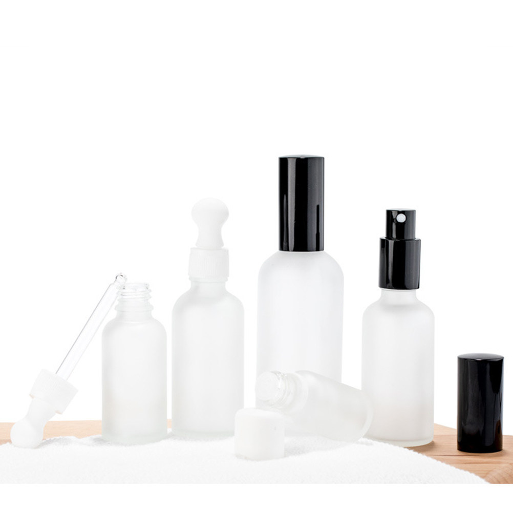 Misting Bottle Fine - 2 stuks 100ml matglazen spuitflessen, premium
