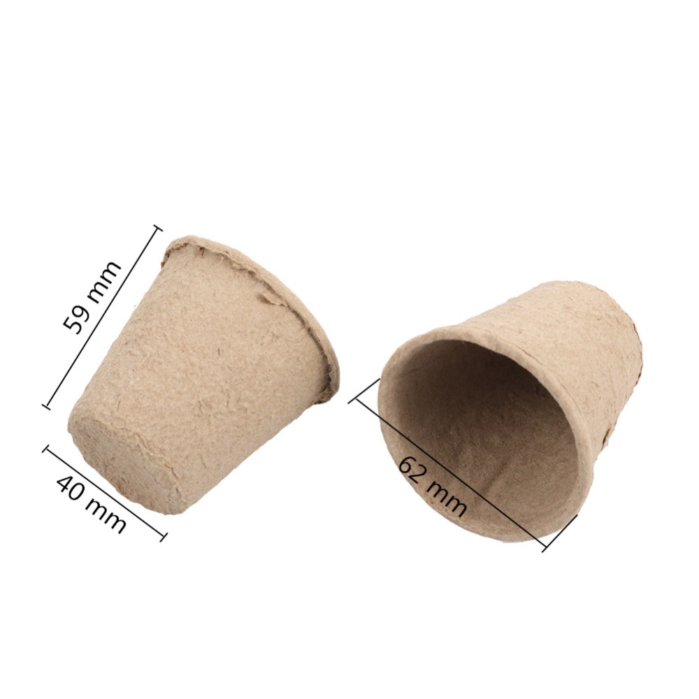 20Pcs 6.2Cm Milieubescherming  - Peat Pellet Tray recensie en prijs